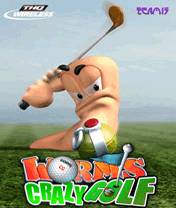 Download 'Worms Crazy Golf (128x160)' to your phone